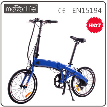 MOTORLIFE/OEM brand lightweight folding electric bicycle 20 kenda 4 electric foldable bike